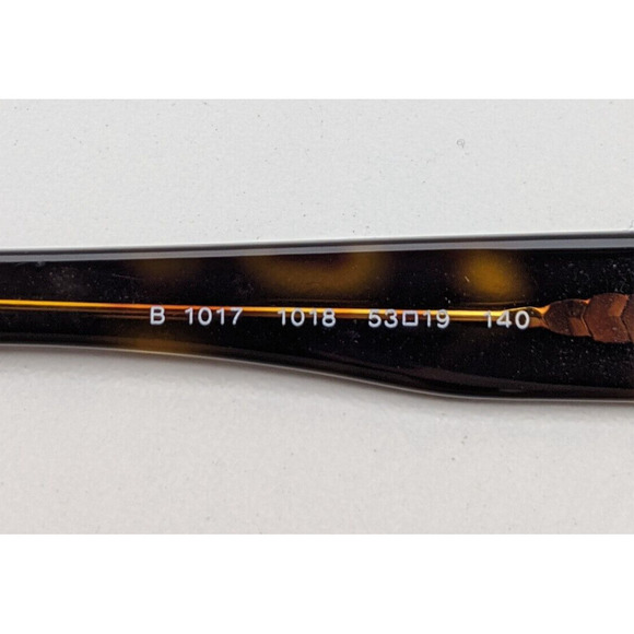 🕶️Made in Italy! Burberry B1017 1018 Eyeglasses 53/19 140 /KAD516🕶️​ - Picture 7 of 10